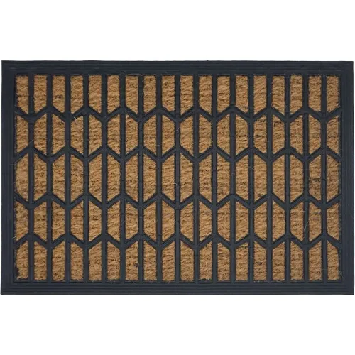 FELPUDO COCO/GOMA 40X60CM H.1CM ROMBOS - Textiles, Uruguay | Decohogar