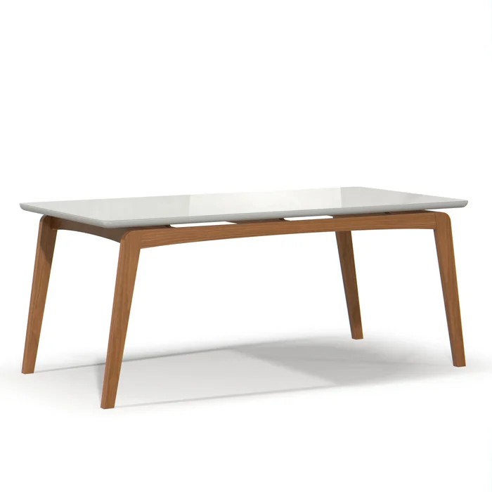 Mesa de comedor Paris 180CM - Linea Ares en Blanco - Mesas de comedor, Uruguay | Balton, vista 4