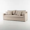 Sofá Summer con Funda - Tela Rústica - 3 cuerpos - TD5263-1636 (Capuccino) en Beige - Sillones y sofás, Uruguay | NYR, vista 1 de 5