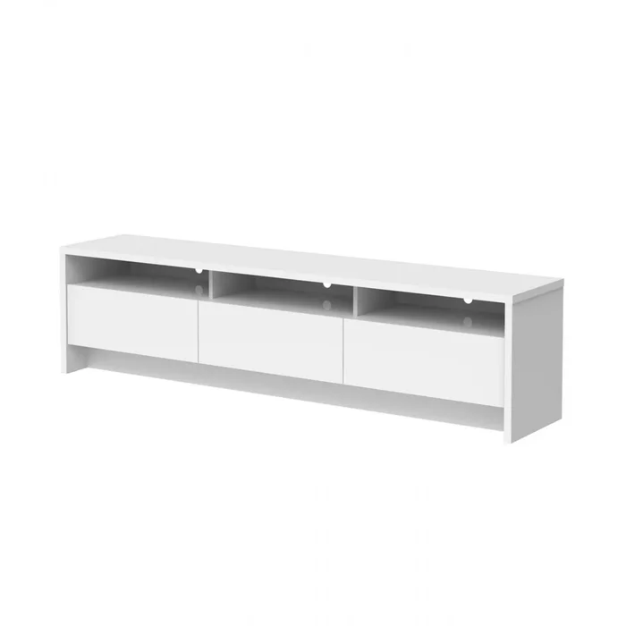 Rack de Tv 184 - Aspen - Blanco en Blanco - Muebles para TV, Uruguay | Rústico Hogar, vista 2