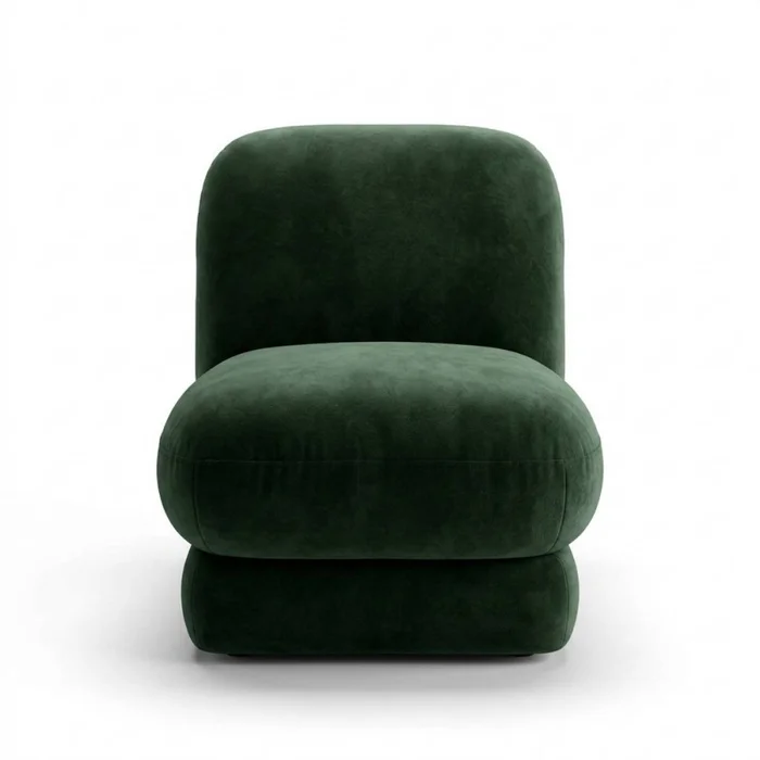 Butaca Soft - Tela Microfibra - C248 (Verde) en Verde, Uruguay | NYR, vista 3