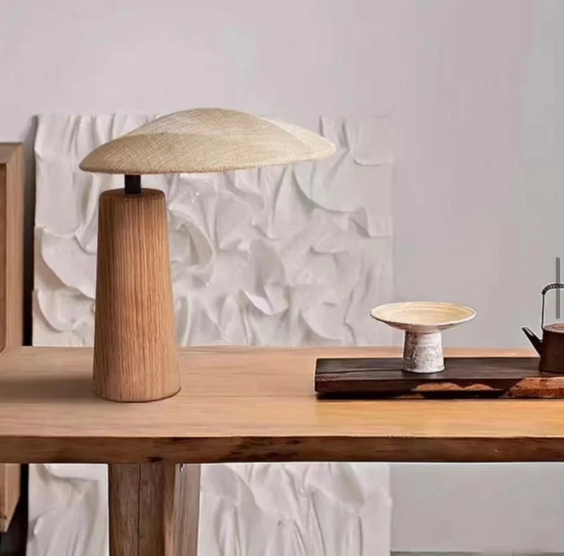 Lampara de mesa PIA en Madera natural - Lámparas de mesa, Uruguay | Simple Deco, vista 3
