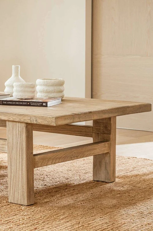 MESA LIVING PAMPA - 1.50 X 0.80 en Madera natural - Mesas de living, Uruguay | La Iberica, vista 4