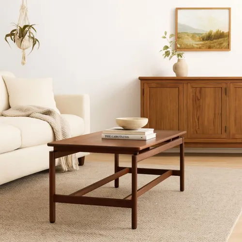 MESA DE CENTRO TRILOGIA MARRÓN en Marrón - Mesas de comedor, Uruguay | Viasono