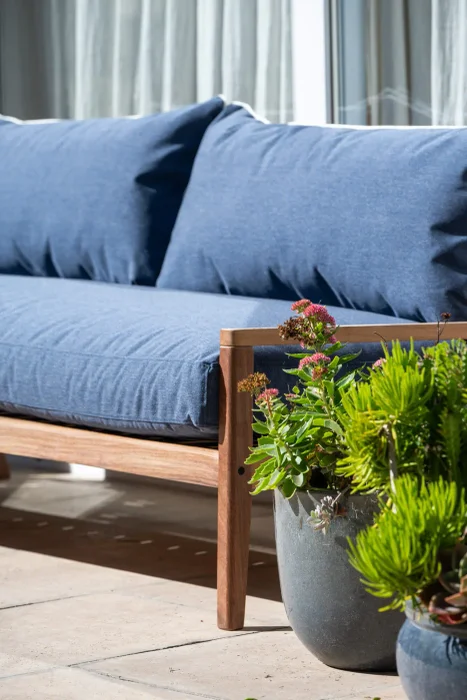Sofá Malibu en Azul - Sillones y sofás, Uruguay | Balcony
