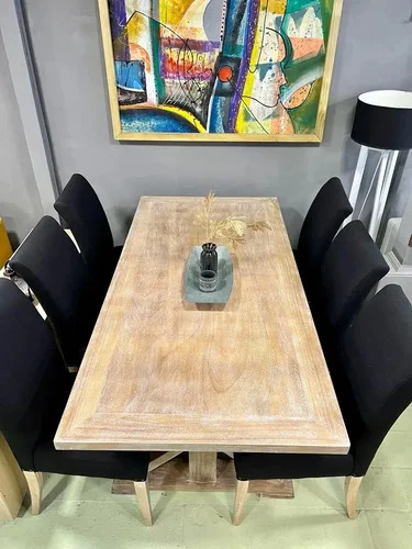 Juego De Comedor Madera Ozark Jamaica Con 6 Sillas De Vestir A Eleccion en A Eleccion - Mesas de comedor, Uruguay | Ozark Home, vista 4