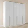 Placard Ropero 6 Puertas Mdf Blanco Logan en Blanco - Roperos y placares, Uruguay | Divino, vista 1 de 3