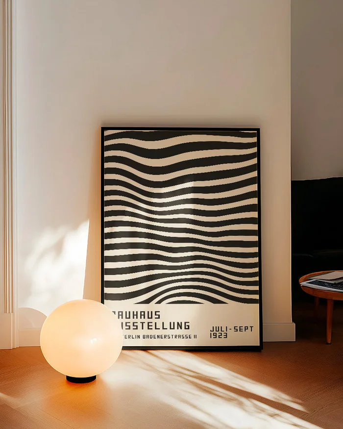 Bauhaus - Black stripes en Multicolor - Láminas, Uruguay | La Cuadrería, vista 2