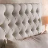 RESPALDO CAPITONEADO 1 PLAZA - TELA FIBREGUARD en Beige - Respaldos de cama, Uruguay | La Iberica, vista 1 de 2