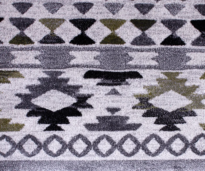 ALFOMBRA FIRENZE FIR/6225/6S16/160X230 PAPER WHITE/GREEN en Multicolor - Alfombras, Uruguay | Vinibel, vista 2