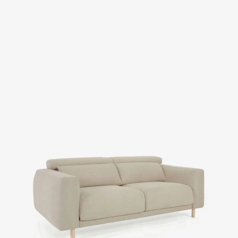 Sofá Singa 3 Plazas - Beige 215 Cm en Beige - Sillones y sofás, Uruguay | Kavehome