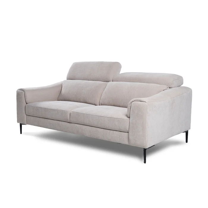 Sofá Hashtag - Tela Microfibra - 3 cuerpos - 6686-4 Beige en Beige - Sillones y sofás, Uruguay | Nyr, vista 7
