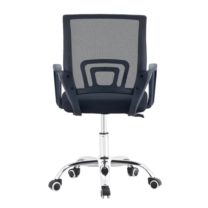 Silla De Escritorio Malla Negro Hy-520p en Negro - Escritorios y sillas de escritorio, Uruguay | Divino, vista 3