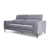 Sofá Hashtag - Tela Microfibra - 3 cuerpos - 6686-7 Gris en Gris - Sillones y sofás, Uruguay | NYR, vista 1 de 8