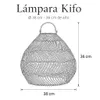Lámpara Kifo - Lámparas colgantes, Uruguay | Casakos, vista 4 de 4