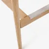 Taburete Analy respaldo madera maciza roble acabado natural y asiento cuerda 70cm FSC 100% en Madera natural - Butacas, banquetas y puffs, Uruguay | Kavehome, vista 6 de 10