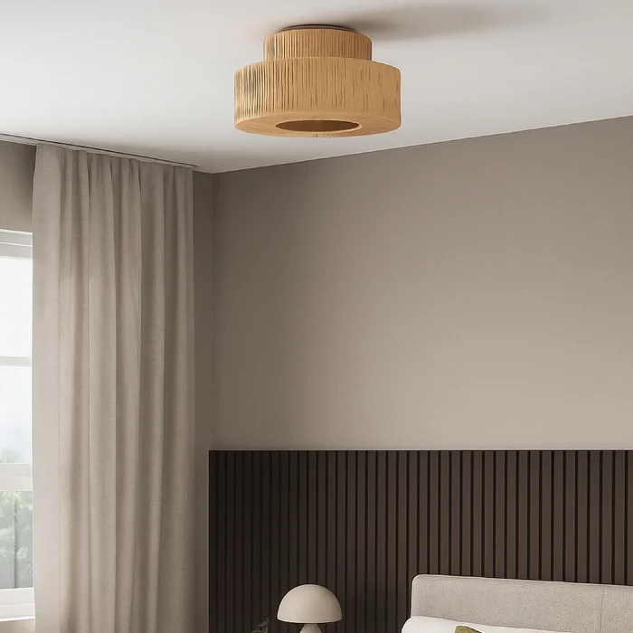 Artefacto Decorativo De Techo Bukano Wood en Marrón - Lámparas colgantes, Uruguay | Serlux, vista 3