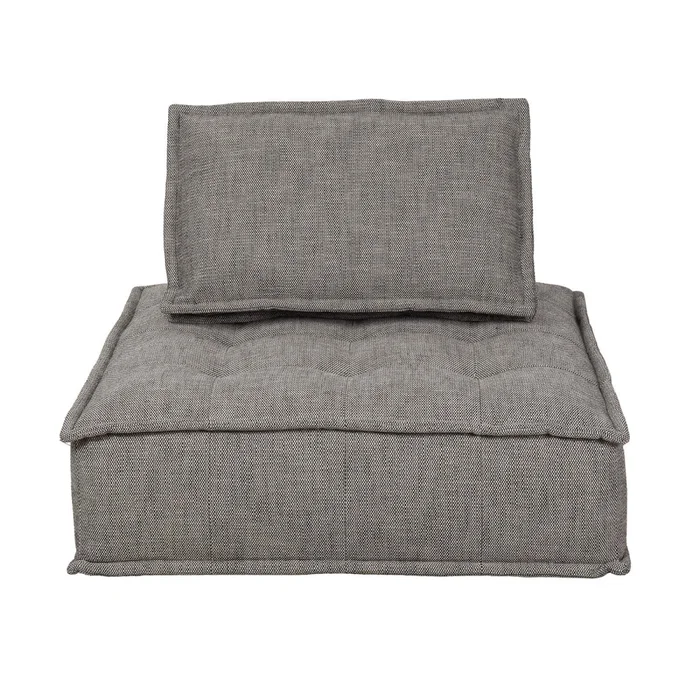 Sofá Modular 1 Cuerpo Tela-premium Gris Element Gris Osc en Gris - Sillones y sofás, Uruguay | Divino, vista 2