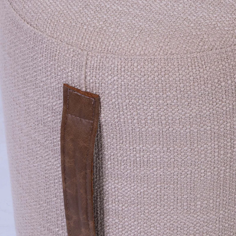 Puff Tela Natural-beige Terra Beige en Beige - Sillones y sofás, Uruguay | Divino, vista 3