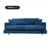 Sofa Dublin 3 Cuerpos (210 cm) EASY CLEAN - Azul - Sillones y sofás, Uruguay | Berna home, vista 1 de 6