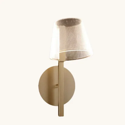 Portátil led de pared - efecto luz flotante - Dorada champagne en Dorado - Lámparas de mesa, Uruguay | Iluminica