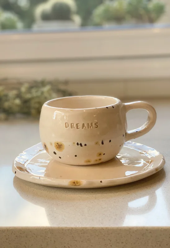 Cápsula dulce (taza y plato) en Beige - Decoración, Uruguay | Dreams On Time, vista 16