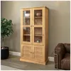 Cristalero - 4 Puertas - Línea Oslo - Natural en Madera natural - Bibliotecas, Uruguay | Ecowood, vista 2 de 4
