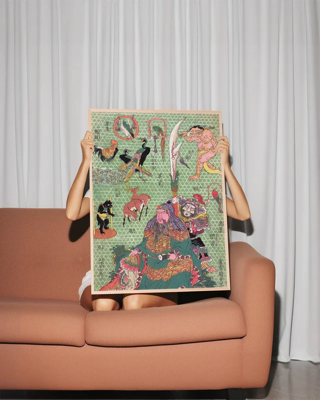 Utagawa Kunisada - Ukiyo-e - Láminas, Uruguay | La Cuadrería, vista 4