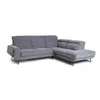 Rinconera Versatile - Tela Microfibra - Chaise Derecho - 6686-7 Gris en Gris - Sillones y sofás, Uruguay | NYR, vista 3 de 7