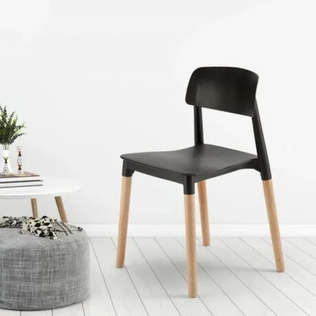 Silla Milan - Negro en Negro - Sillas, Uruguay | La Cueva Muebles, vista 11