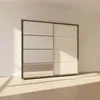 Placard Ropero 2 Puertas Mdf Marron Cavic en TABACO BLANCO - Roperos y placares, Uruguay | Divino, vista 1 de 7