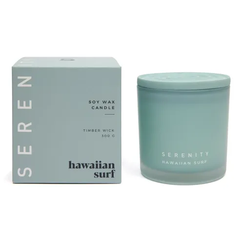 VELA AROMATICA 295ML SERENITY HAWAIIAN SURF - Velas y Portavelas, Uruguay | Koz