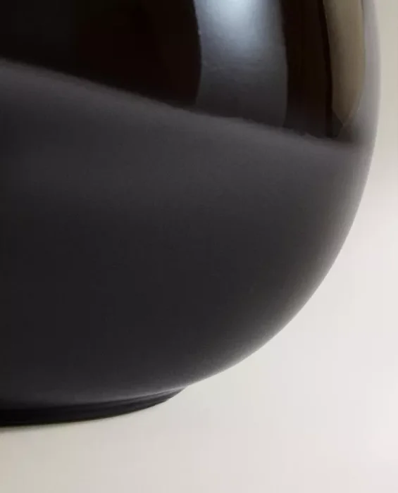 JARRÓN ESFERA GLOSS en Negro - Jarrones, Uruguay | Zara Home, vista 4