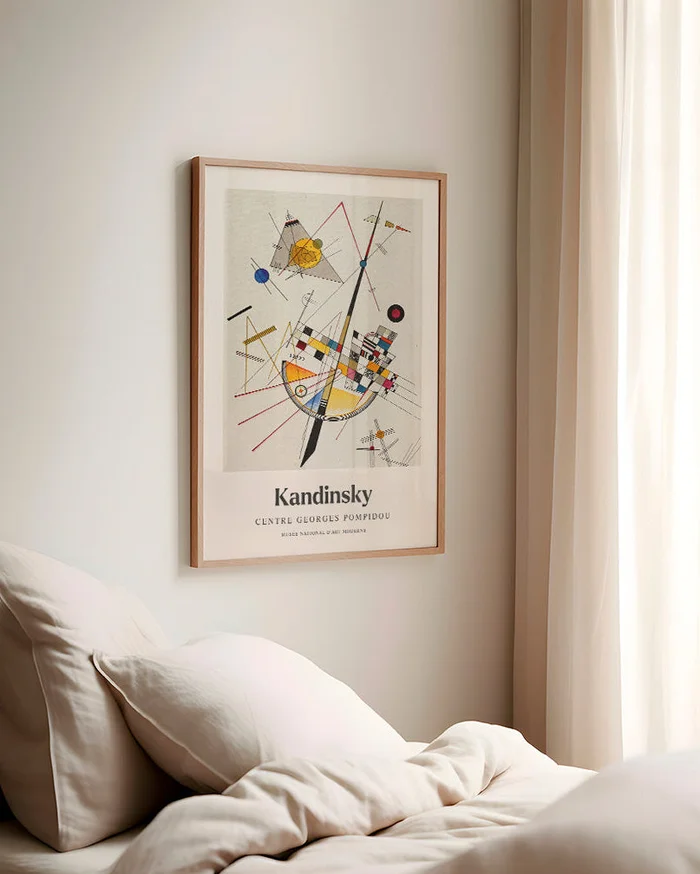 Kandinsky - Tensión suave n.º 85 en Multicolor - Láminas, Uruguay | La Cuadrería, vista 2