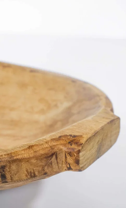 FUENTE VASOURAO OVAL G en Madera natural - Decoración, Uruguay | Fundamento Muebles, vista 3