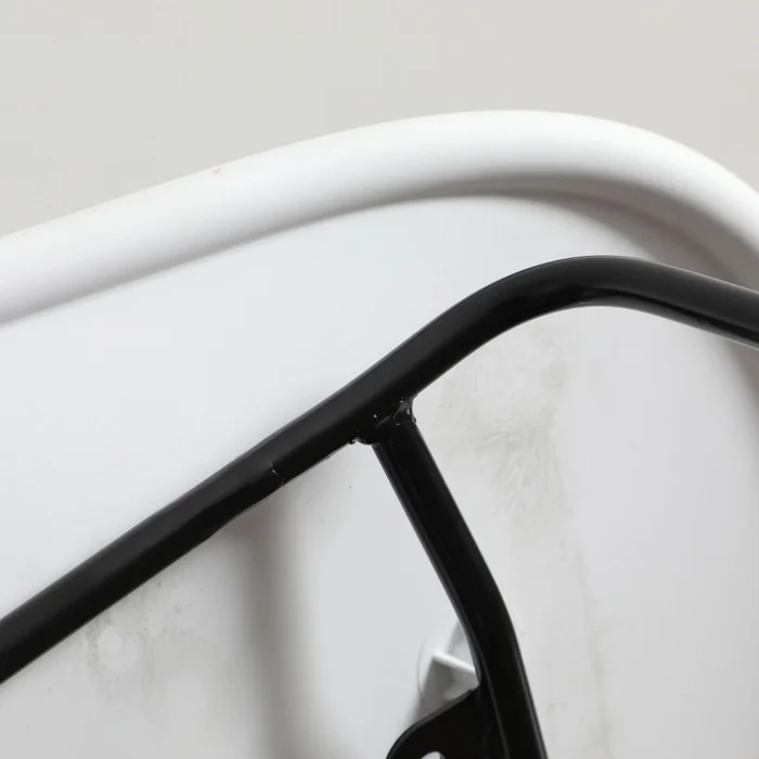 Silla De Comedor Pp-y-metal Blanco Laura en Blanco - Sillas, Uruguay | Divino, vista 3