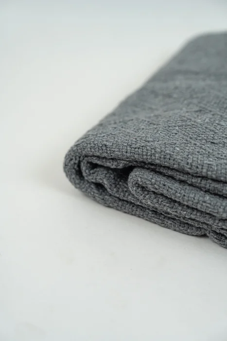 Manta Roma - Gris Melange en Gris - Textiles, Uruguay | Indian, vista 3