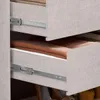 Ropero Seúl Premium – 2 Puertas Corredizas 100% MDF Freijó/Off White en Off-white - Roperos y placares, Uruguay | Mulata, vista 4 de 11