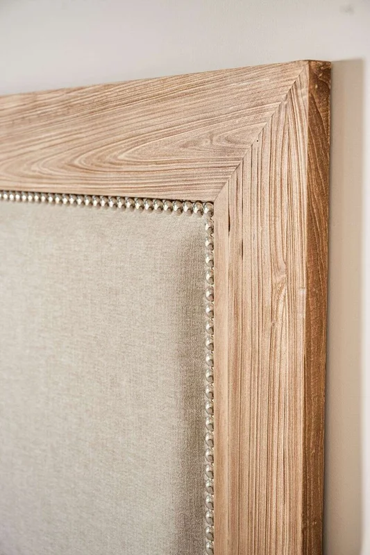 RESPALDO TERRA - ALAMO Y LINO ANTIMANCHAS - 1.70 MTS en Madera natural - Respaldos de cama, Uruguay | La Iberica, vista 8