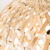 GRAN LAMPARA DE TECHO BLOND - FIBRAS en Madera natural - Lámparas colgantes, Uruguay | La Iberica, vista 4 de 5