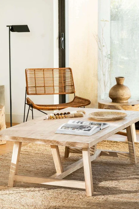 MESA SIERRA - 1.50 X 0.80 en Madera natural - Mesas de living, Uruguay | La Iberica, vista 23