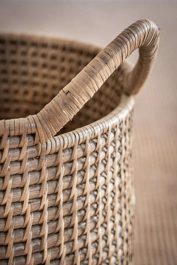 CESTO/MACETERO NUDE - RATTAN en Madera natural - Canastos, Uruguay | La Iberica, vista 2