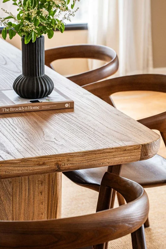 MESA COMEDOR ATHENA - 2.00 X 1.00 MTS en Madera natural - Mesas de comedor, Uruguay | La Iberica, vista 45