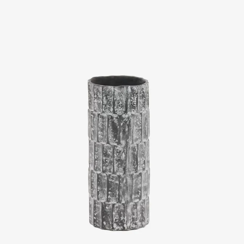 Jarrón Arisa de papel maché negro 31 cm en Negro - Jarrones, Uruguay | Kavehome