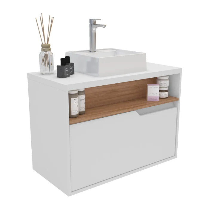 Mueble para Baño Jasper en Blanco - Muebles, Uruguay | RM Muebles y Deco, vista 2