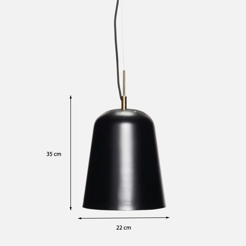 Luminaria Theo - Negra en Negro - Lámparas colgantes, Uruguay | Walnut, vista 4