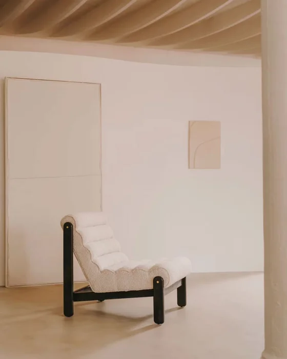 Cuadro Mirta de papel maché beige 40 x 58 cm en Beige - Decoración de pared, Uruguay | Kavehome, vista 3