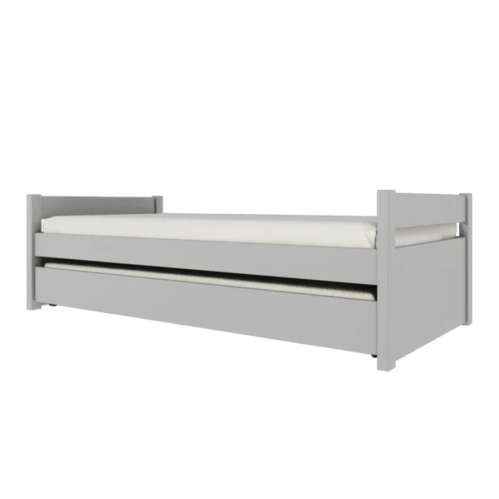 Cama Marinera 1 plaza - Nois - Madera Maciza - Gris en Gris - Dormitorio, Uruguay | Ecowood