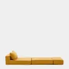 Puf cama convertible Arty mostaza 70 x 89 (200) cm en Amarillo - Butacas, banquetas y puffs, Uruguay | Kavehome, vista 10 de 10
