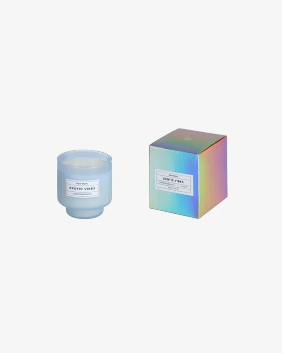 Vela aromática Exotic Vibes 200 gr en Azul - Velas y Portavelas, Uruguay | Kavehome
